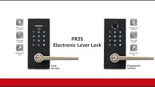 【 Kwikset】 PR3S(3in1) Electronic Lever Lock(Fingerprint version / Card version)_User Manual