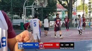 Match & Play Challenge episode1 - SGPinoy (Pilipinas) vs Chinese #basketball #blessedcup #singapore
