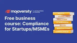 Instamojo mojoVersity&mdash; Free online certified business compliance course || Learn compliance online