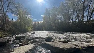 Fall Bike Ride In Toronto-Exploring Trails and Don river