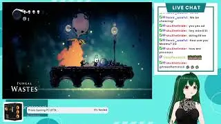 Tis a DARK EVENING to play Hollow Knight! Come Lurk/Chat with us.
