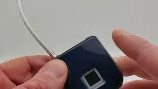How to use the FlexSafe Interchangeable Cable Fingerprint Lock