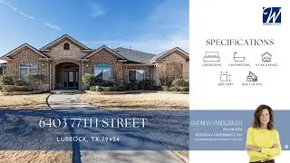 6403 77th Street, Lubbock, TX 79424 | Rhonda Vanderburg