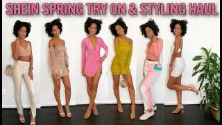 Huge Spring Break 2022 Try On Haul x SHEIN Cute Affordable Clothes | Gabrielle Ishell