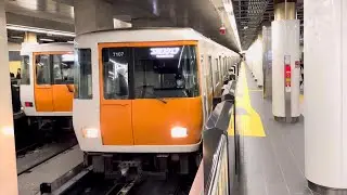 【近畿日本鉄道】高音質！ 運用消滅！ 近鉄のコスモスクエア！ けいはんな線7000系HL07編成 コスモスクエア行き 谷町四丁目駅