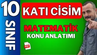 Katı cisimler 10.Sınıf konu anlatımı 🚩PDF 🚩 Prizmalar 10.sınıf matematik