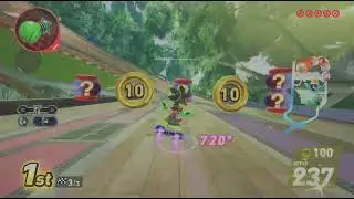 Shadow Vs Rouge Sonic Racing: CrossWorlds Gamplay