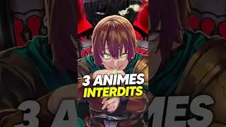 3 BANNED ANIMES (that you should not watch) ❌ #anime #redoofhealer #prisonschool #bloodc
