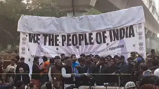 Sher E Maharashtra Advocate Warish Pathan Sahab Jamia Protest me  apni baten rakhte huye