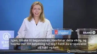 ORIJEN Original versus brand X, TEKSTET NORSK