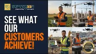 Top Surveying Drone Companies in India | Customer Success Stories #surveydrone #indiandrone #survey