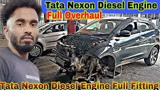 Tata nexon Diesel full engine overhaul ! engine problem Tata nexon !  full fitting Tata nexon #Tata