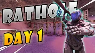 The Reality Of CLAIMING A Hidden RATHOLE On DAY1 - ARK