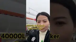 4000L fuel tanker trailer made in China export to Africa countries matched with shacman truck