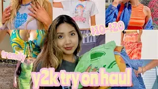 y2k try on haul | phalopha haul