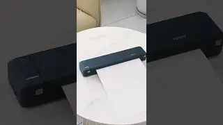Printing anytime, anywhere with my MT800 Portable A4 Printer!