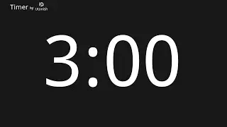 3 Minute Countup Timer