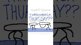 верните его в четверг #flipnote #animation #3ds