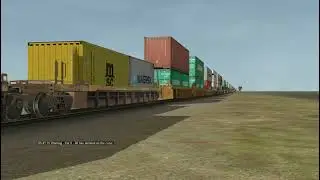 ORTS: High Speed UP C45ACCTE #7387 SB IG2LAC-01 At Oxnard, CA