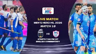 ENGLISH COMMENTARY || Men's Hero Hockey India League 2026 || Match 18 || SOORMA VS HIL GC
