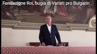 Fondazione Roi, bugia di Variati pro Bulgarini