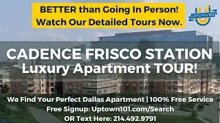 Cadence At Frisco Station | Lovely Lobby!