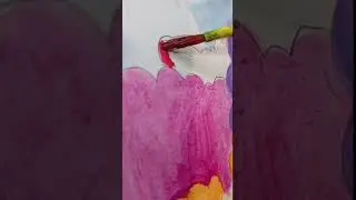 Aesthetic painting... 🖼  #shorts #artscity #art