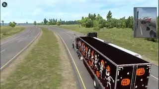 HAPPY HAULOWEEN '23 - Delivery Event  | American Truck Simulator | ATS | Prabh Gaming House #127
