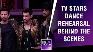 Arjit Taneja, Manit Joura, Suhasi Dhami, Asha Negi at dance rehearsal of Award Show