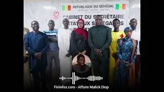 Malick Diop case, captured in Ukraine: the family received in audience by the Minister of Justice