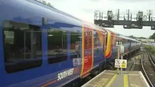 trains leaving portsmouth & southsea  station uk