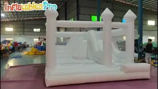 Commercial All-White Wedding Castle: Factory Quality Check & Material Review 🏗️💍