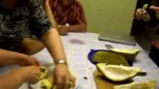 Italian family Durian experience!!!!!