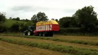 forage wagon silage in county down. northern ireland