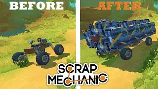 Как построить грузовик-трансформер в Scrap Mechanic
