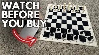 Review of Saihe Foldable Chess Mat Set