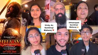 Chhaava Public Review || Chhaava Movie Reaction || Vicky Kaushal as Chhatrapati Sambhaji Maharaj 🙏