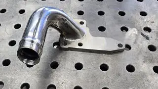 TIG Welding a Stainless Oil Filter Delete | Ford 4.6 Derby Car Build