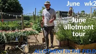 June allotment tour.