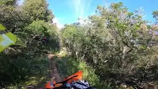 Enduro motorcycle trouble Make