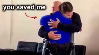 Unexpected Hero Bystander Saves Officers LIFE!