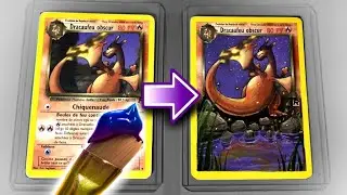 Je CUSTOMISE des CARTES POK&Eacute;MON ?! (Surprise David Lafarge)