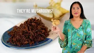 Malaysian Serunding but Vegan! | Spicy Mushroom Floss