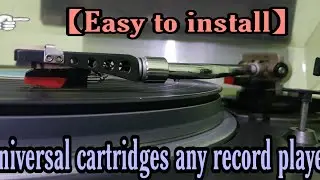 How to install universal cartridge any model record player (turntable )#cartridge #needle #vinyl #lp