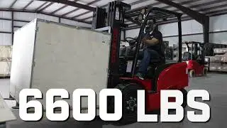 Stratus 6600 LBS Capacity Lithium Battery Electric Fork Lift SAE-F66L