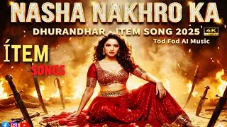 Nasha Nakhro Ka &ndash; Dhurandhar ITEM SONG 2025 | Tamanna &times; Ranveer Singh Tod Fod AI Music
