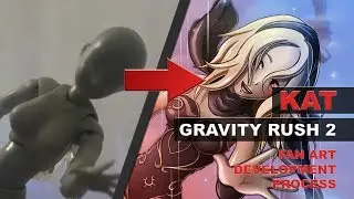 KAT from Gravity Rush - FAN ART DEVELOPMENT VIDEO