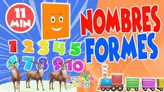 BalloonBoon - Apprendre a compter et les num&eacute;ros+formes et les couleurs+Comptines enfants