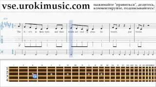Уроки Мандолины Michael Jackson - Beat It Ноты Самоучитель часть 2 um-i821
