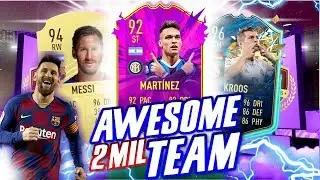 BEST 2 MILLION COIN TEAM FIFA 20 w/ TOTS KROOS!!! | 2 MILLION COIN SQUAD BUILDER FIFA 20